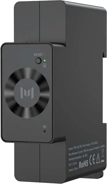 CT002 front with reset button and status LED