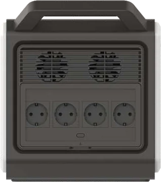 M2200 side with four AC outlets